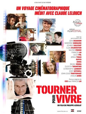 Tourner pour vivre - French Movie Poster (thumbnail)