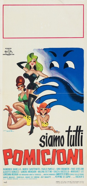 Siamo tutti pomicioni - Italian Movie Poster (thumbnail)