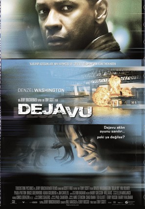 Deja Vu - Turkish Movie Poster (thumbnail)