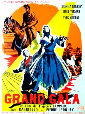 Grand gala - French Movie Poster (thumbnail)