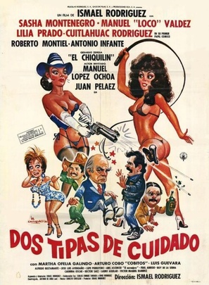 Dos tipas de cuidado - Mexican Movie Poster (thumbnail)