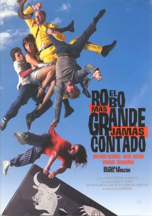 Robo m&aacute;s grande jam&aacute;s contado, El - Spanish Movie Poster (thumbnail)