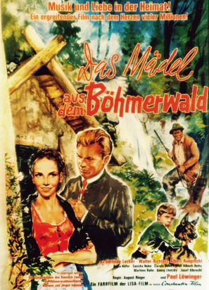 Das M&auml;del aus dem B&ouml;hmerwald - German Movie Poster (thumbnail)