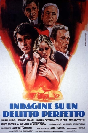 Indagine su un delitto perfetto - Italian Movie Poster (thumbnail)