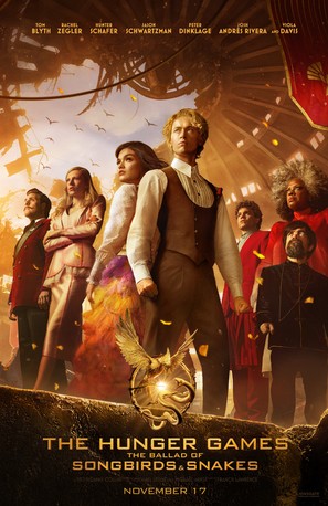 The Hunger Games: The Ballad of Songbirds &amp; Snakes - Movie Poster (thumbnail)