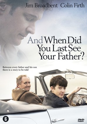 And When Did You Last See Your Father? - Dutch DVD movie cover (thumbnail)