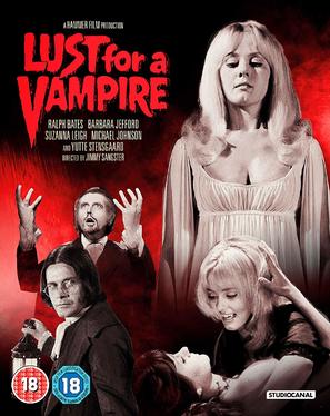 Lust for a Vampire - British Blu-Ray movie cover (thumbnail)