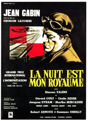 Nuit est mon royaume, La - French Movie Poster (thumbnail)
