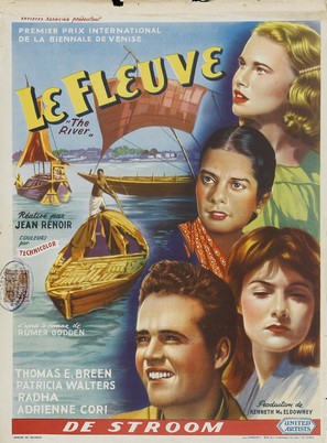 The River - Belgian Movie Poster (thumbnail)