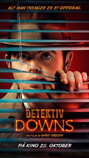 Detektiv Downs - Norwegian Movie Poster (thumbnail)
