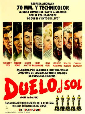 Duel in the Sun - Mexican Movie Poster (thumbnail)
