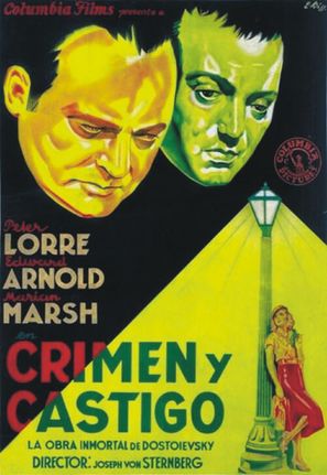 Crime and Punishment - Spanish Movie Poster (thumbnail)