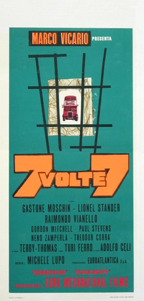 Sette volte sette - Italian Theatrical movie poster (thumbnail)