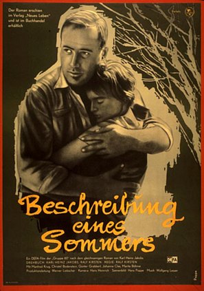 Beschreibung eines Sommers - German Movie Poster (thumbnail)