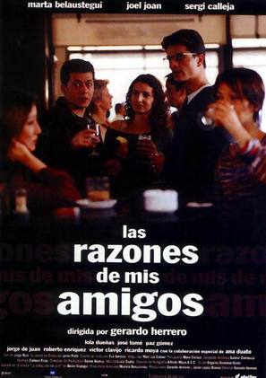 Las razones de mis amigos - Spanish poster (thumbnail)