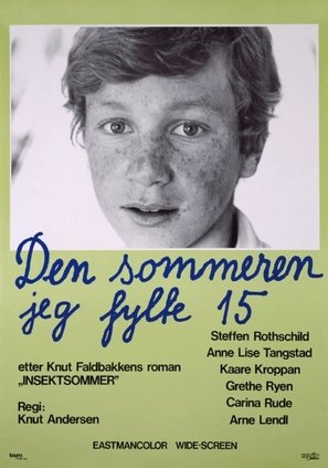 Den sommeren jeg fylte 15 - Norwegian Movie Poster (thumbnail)