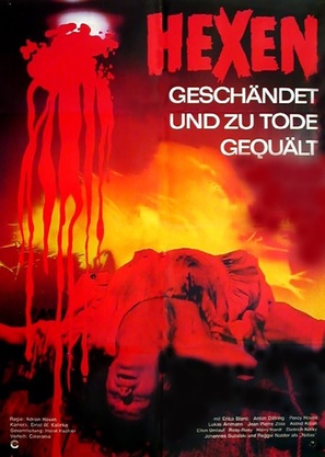 Hexen gesch&auml;ndet und zu Tode gequ&auml;lt - German Movie Poster (thumbnail)