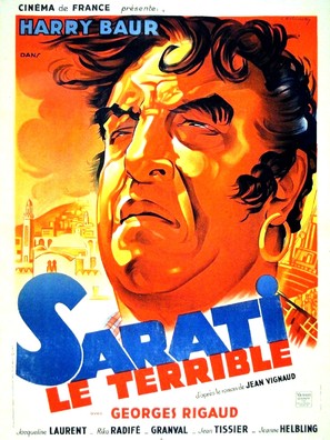 Sarati, le terrible - French Movie Poster (thumbnail)