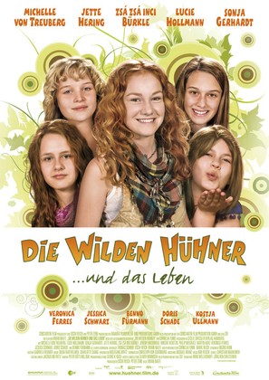 Wilden H&uuml;hner und das Leben, Die - German Movie Poster (thumbnail)
