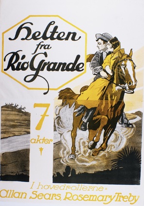 Rio Grande - Norwegian Movie Poster (thumbnail)