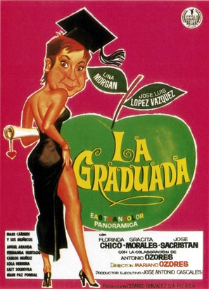 La graduada - Spanish Movie Poster (thumbnail)