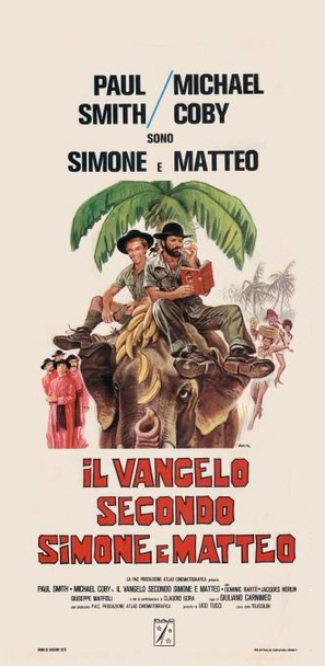 Il vangelo secondo Simone e Matteo - Italian Movie Poster (thumbnail)
