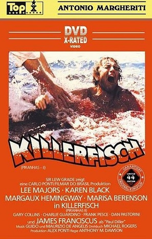 Killer Fish - German DVD movie cover (thumbnail)