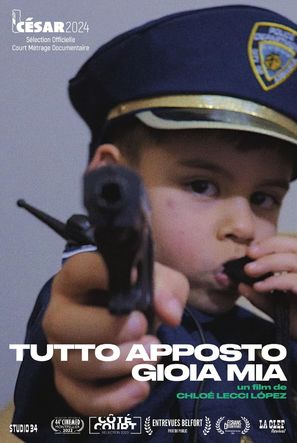 Tutto Apposto Gioia Mia - French Movie Poster (thumbnail)