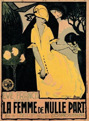 La femme de nulle part - French Movie Poster (thumbnail)