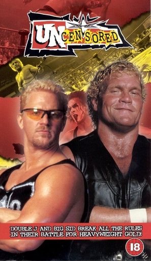 WCW Uncensored - British VHS movie cover (thumbnail)