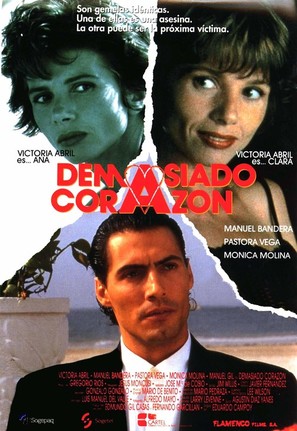 Demasiado coraz&oacute;n - Spanish poster (thumbnail)
