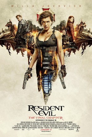Resident Evil: The Final Chapter - Theatrical movie poster (thumbnail)