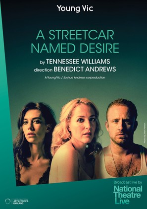 National Theatre Live: A Streetcar Named Desire - British Movie Poster (thumbnail)