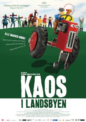 Panique au village - Norwegian Movie Poster (thumbnail)