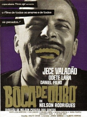 Boca de Ouro - Brazilian Movie Poster (thumbnail)