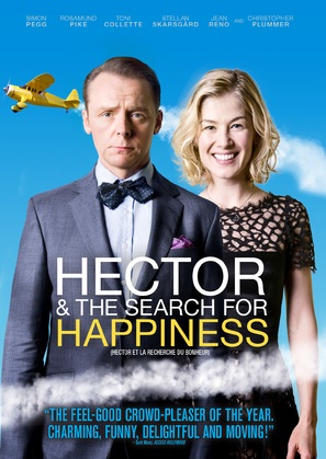 Hector and the Search for Happiness - Canadian DVD movie cover (thumbnail)