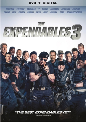 The Expendables 3 - DVD movie cover (thumbnail)