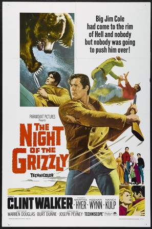 The Night of the Grizzly - Movie Poster (thumbnail)