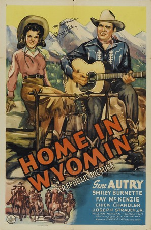 Home in Wyomin&#039; - Movie Poster (thumbnail)