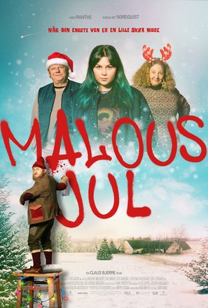 Malous jul - Danish Movie Poster (thumbnail)