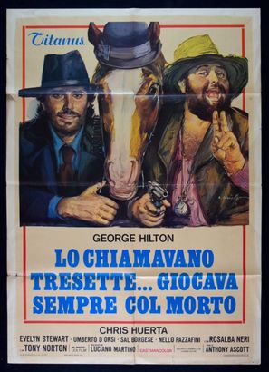 Lo chiamavano Tresette... giocava sempre col morto - Italian Movie Poster (thumbnail)