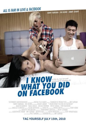 I Know What You Did on Facebook - Indonesian Movie Poster (thumbnail)