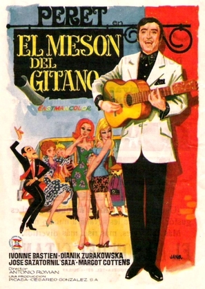 El mes&oacute;n del gitano - Spanish Movie Poster (thumbnail)