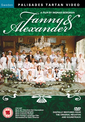 Fanny och Alexander - British DVD movie cover (thumbnail)