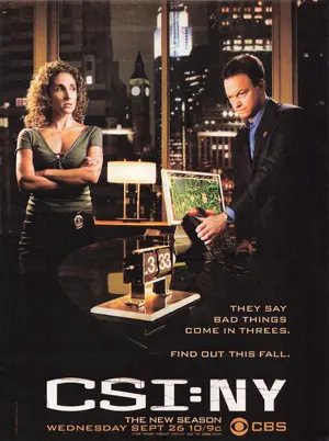 "CSI: NY" Poster