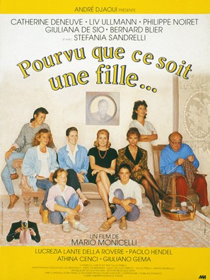 Speriamo che sia femmina - French Movie Poster (thumbnail)