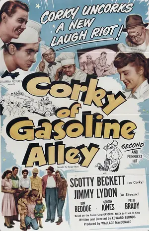 Corky of Gasoline Alley Poster
