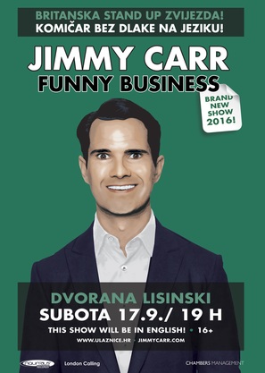 Jimmy Carr: Funny Business - Croatian Movie Poster (thumbnail)