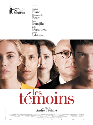 Les t&eacute;moins - French Movie Poster (thumbnail)