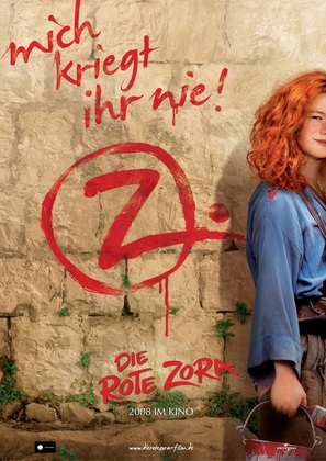 Rote Zora, Die - German poster (thumbnail)